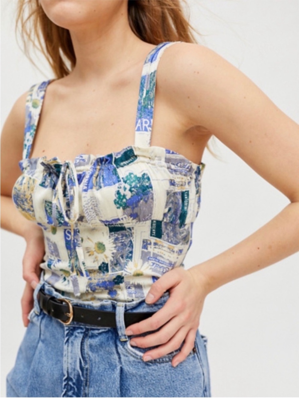 Urban Outfitters Valentina Bustier Top